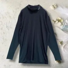 アンブロ UMBRO / ハイネック 長袖 Tシャツ スポーツ ダークブルー