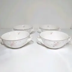 ノリタケ　クラフトーン　スープカップ　4個