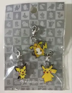 ポケモンセンター限定 メタルチャーム ピカチュウ ライチュウ ピチュー 新品最安
