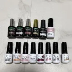 100均 ダイソー セリア キャンドゥ カラージェル 14本セットのサムネイル