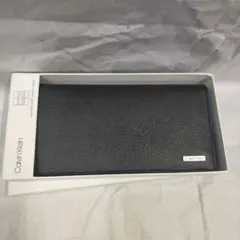 Calvin Klein ブラック 二つ折り財布