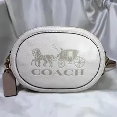 COACH コーチ カメラバック ホース&キャリッジ馬車型押し 未使用に近い