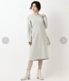 index ボンディングジョーゼットサックワンピース