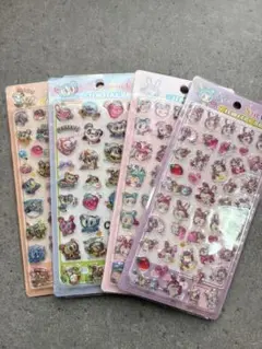 キャラクターステッカー 4セット　セール