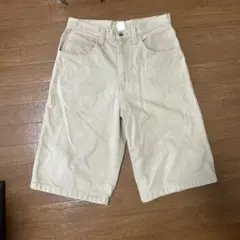 ハーフパンツ　ワークパンツ　ベージュ