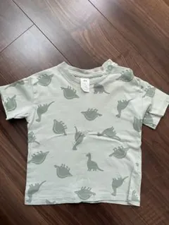 H&M 恐竜柄 Tシャツ 12-18M
