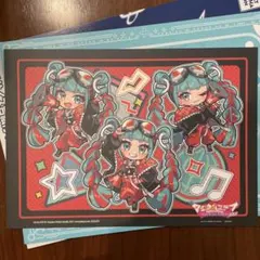 初音ミク　A4サイズ台紙付イラストポートレート　マジカルミライ2023 ⑥