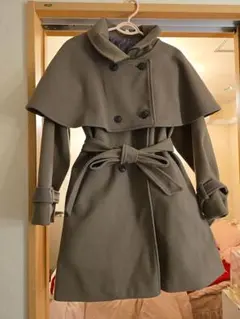 最終お値下げ★GRL 2wayケープセットコート モカ 完売品