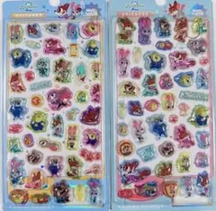 Disney ズートピア2 ステッカー　2枚セット　シール