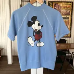 USA製 80's ホワイトブーツ ミッキー ディズニー