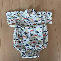 ブランシェス☆甚平ロンパース70cm