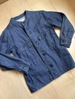 【値下げ】GLOBAL WORK デニムシャツ　L 120cm 長袖シャツ