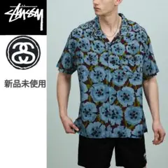 【新品未使用】STUSSY ステューシー ポピー柄 オープンカラーシャツ レア