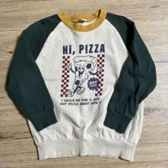 トレーナー　長袖　トップス　スウェット　保育園　裏起毛なし　秋服