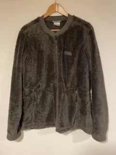 【美品】コロンビア columbia フリース ノーカラー M グレー