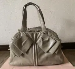 イヴサンローラン Yves Saint Laurent パテントグレーバッグ