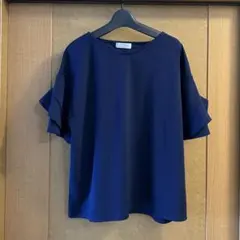 フリル袖Tシャツブラウスのサムネイル