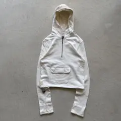 90s polo sport ralph lauren ジップパーカー 白