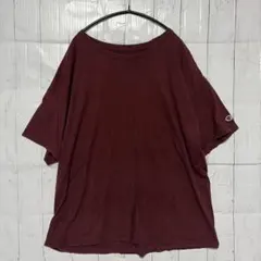 大人気　Champion チャンピオン Tシャツ XLバーガンディ