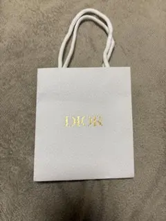 Dior ショップ袋 ホワイト