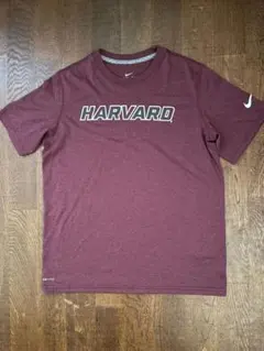 NIKE HARVARD Tシャツ DRI-FIT バーガンディ L
