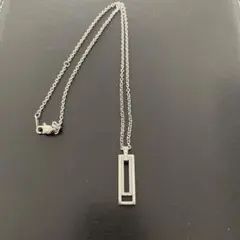 BLESS ダブルフレームネックレス シルバー　2つセット