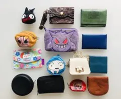 ◆375◆多様なデザインのコインケースセット