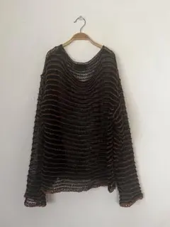 【ZARA】透かし編み 長袖トップス S