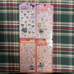 サンリオ ボンボンドロップシール Tok!Tok!シール 4枚セット