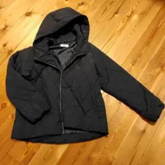 ブラック ダウンジャケット