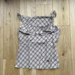 Burberry Blue Label ノバチェック キャミソール 38のサムネイル