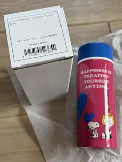 STARBUCKS®x PEANUTS ステンレスボトルピンク 355ml