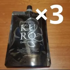 VALLANROSE KURO Cream Shampoo 400g×2個 VALLANROSE KURO Cream Shampoo 400g×2個 - メルカリ