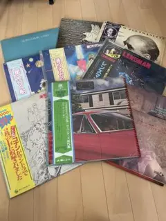 レコード　洋楽　邦楽　アニメ　昭和　インディーズ　16枚まとめ売り