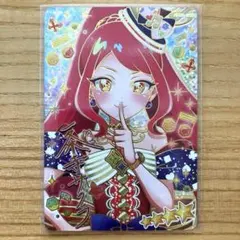 ひみつのアイプリ　サクラ　メロディバズリウムアンサンブルレッド　サイン