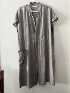 パラスパレス リネン100% ロングワンピース - メルカリ