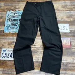 ひ*ろ様 Dickies ワークパンツ ブラック W34 ルーズ ワイド 638
