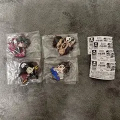 呪術廻戦　キャラばんちょうこう　ラバーマスコット　死滅回遊　4個セット
