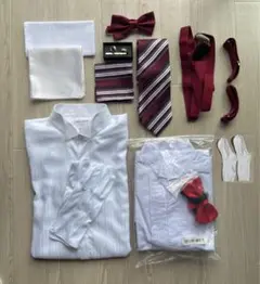タキシード 小物セット シャツ