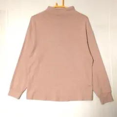UNIQLO ユニクロ ハイネック 長袖ニット ピンク系