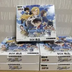 未開封　名探偵コナン トレーディングカード 6boxセット □新品未開封 名探偵コナンカードゲーム 疾風の煌めき 6BOXセット