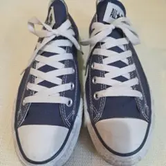 コンバース　ALL STAR ネイビー ローカット スニーカー26.5cm