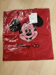 wcj ミッキー トートバッグ Disney 100 赤