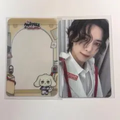 ATEEZ ANITEEZ ヨサン 5万ウォン特典 クリアフレームトレカ