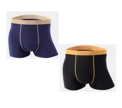 2枚セット ボクサーパンツ メンズ 下着 紳士 抗菌性・吸汗性・伸縮性あり・消臭