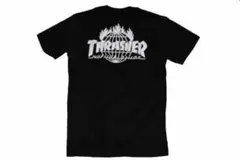 スラッシャー(THRASHER)Mサイズ スケーター系Tシャツ 新品 黒 2