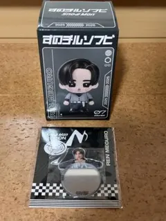 SnowMan 目黒蓮 ソフビ アクスタ クリアステッカー ミラーステッカー