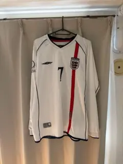 UMBRO イングランド代表ユニフォーム　ベッカム　2002 柴田ひかりのサムネイル