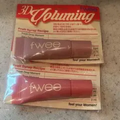 fwee 3D Voluming リップグロス 2色セット