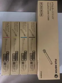 【未使用】FUJI XEROX 純正トナー 4色セット＋廃トナーボトル 未使用】FUJI XEROX 純正トナー 4色セット＋廃トナーボトル - メルカリ